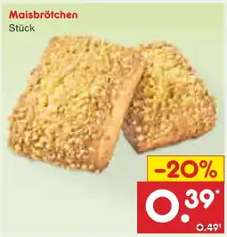 Netto Marken-Discount Maisbrötchen Angebot