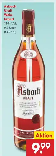 Netto Marken-Discount Asbach uralt weinbrand Angebot