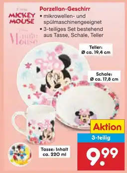 Netto Marken-Discount Disney mickey mouse porzellan-geschirr Angebot