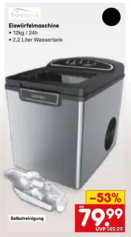 Netto Marken-Discount Trontechnik eiswürfelmaschine Angebot