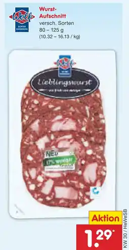 Netto Marken-Discount Wolf wurst-aufschnitt Angebot