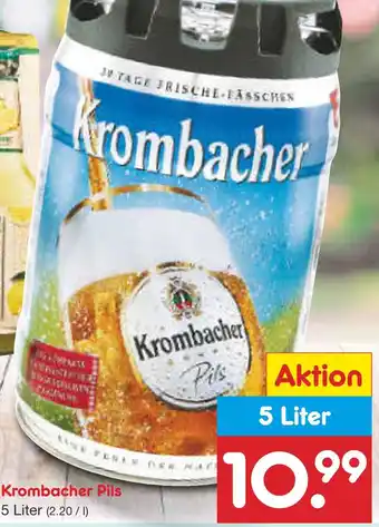Netto Marken-Discount Krombacher pils Angebot