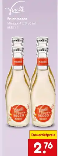 Netto Marken-Discount Vinetti fruchtsecco mango Angebot