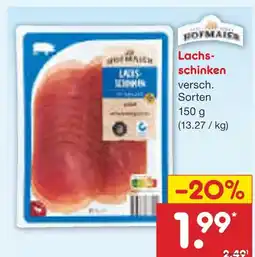 Netto Marken-Discount Hofmaier lachsschinken Angebot