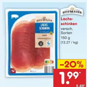 Netto Marken-Discount Hofmaier lachsschinken Angebot