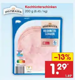 Netto Marken-Discount Hofmaier kochhinterschinken Angebot