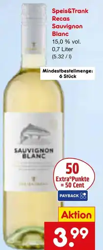 Netto Marken-Discount Speis&trank recas sauvignon blanc Angebot