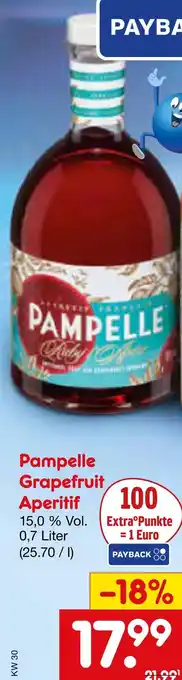 Netto Marken-Discount Pampelle grapefruit aperitif Angebot