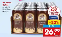 Netto Marken-Discount Mr. brown coffee Angebot