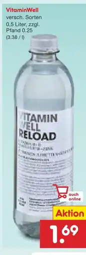 Netto Marken-Discount Vitaminwell reload Angebot