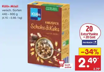 Netto Marken-Discount Kölln müsli Angebot