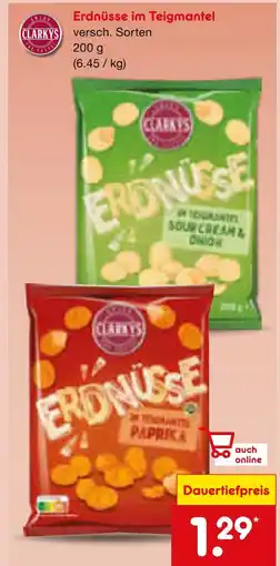 Netto Marken-Discount Clarkys erdnüsse im teigmantel Angebot