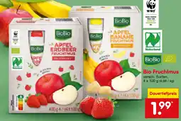 Netto Marken-Discount Biobio bio fruchtmus Angebot
