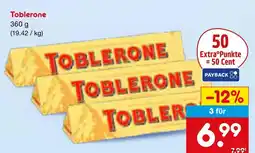 Netto Marken-Discount Toblerone toblerone Angebot