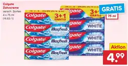 Netto Marken-Discount Colgate maxfresh zahnpasta Angebot