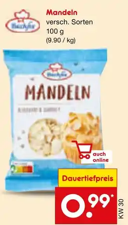 Netto Marken-Discount Mandeln Angebot