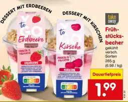 Netto Marken-Discount Frühstücksbecher Angebot