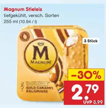 Netto Marken-Discount Magnum stieleis Angebot