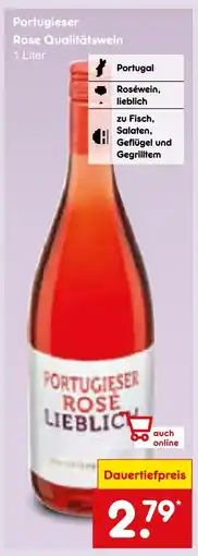 Netto Marken-Discount Portugieser rose qualitätswein Angebot