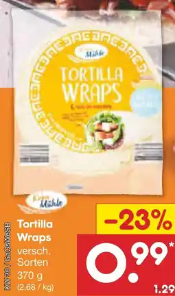 Netto Marken-Discount Tortilla wraps Angebot