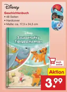 Netto Marken-Discount Disney geschichtenbuch Angebot