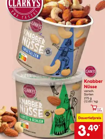 Netto Marken-Discount Clarkys knabber nüsse Angebot