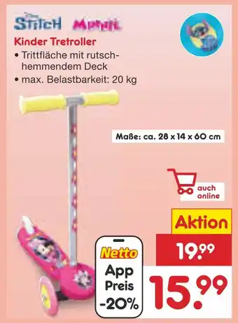 Netto Marken-Discount Kinder tretroller Angebot