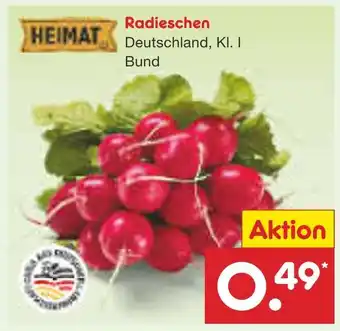 Netto Marken-Discount Heimat radieschen Angebot