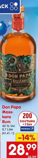 Netto Marken-Discount Don papa masskara rum Angebot