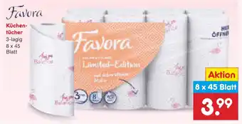 Netto Marken-Discount Favora küchentücher Angebot