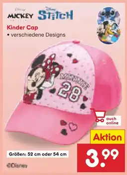 Netto Marken-Discount Disney kinder cap Angebot