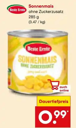 Netto Marken-Discount Beste ernte sonnenmais Angebot
