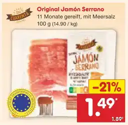 Netto Marken-Discount Original jamón serrano Angebot