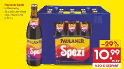 Netto Marken-Discount Paulaner spezi Angebot