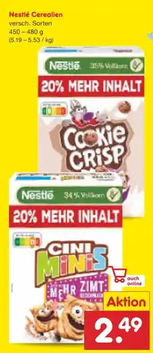 Netto Marken-Discount Nestlé cerealien Angebot