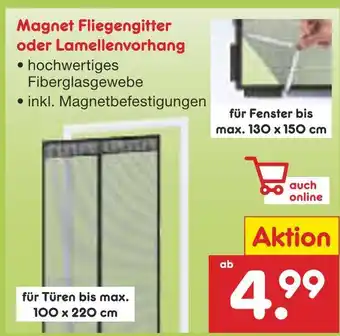 Netto Marken-Discount Magnet fliegengitter Angebot