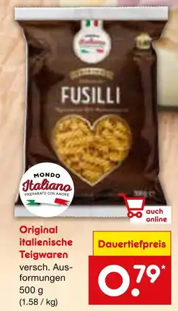 Netto Marken-Discount Original italienische teigwaren Angebot