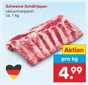 Netto Marken-Discount Schweine-schälrippen Angebot