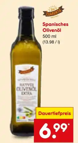 Netto Marken-Discount Spanisches olivenöl Angebot