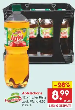 Netto Marken-Discount Fruchtinsel apfelschorle Angebot