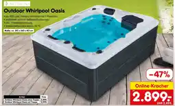 Netto Marken-Discount Artsauna outdoor whirlpool oasis ohne treppe Angebot