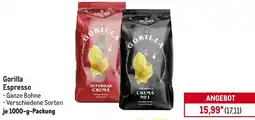 METRO Gorilla Espresso Angebot