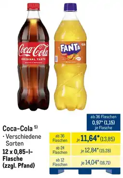 METRO Coca-Cola Angebot