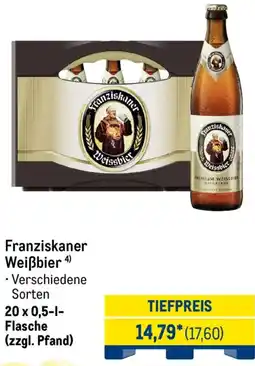 METRO Franziskaner Weißbier Angebot