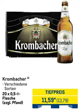 METRO Krombacher Pils Angebot