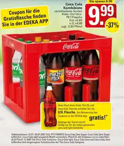 WEZ Coca Cola Kombikiste Angebot