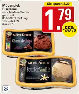 WEZ Mövenpick Eiscreme Angebot