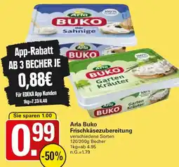 WEZ Arla Buko Frischkäsezubereitung Angebot