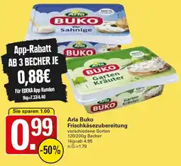 WEZ Arla Buko Frischkäsezubereitung Angebot