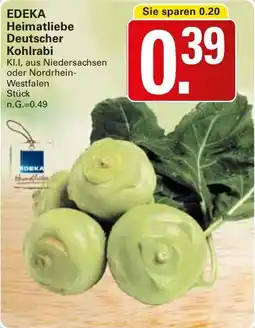 WEZ EDEKA Heimatliebe Deutscher Kohlrabi Angebot